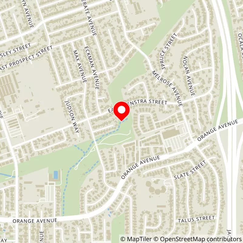 Map of North Island Credit Union Amphitheatre's location