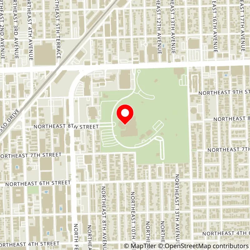 Map of FTL War Memorial Auditorium's location