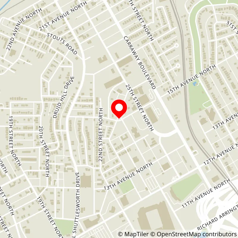 Map of Coca-Cola Amphitheater's location