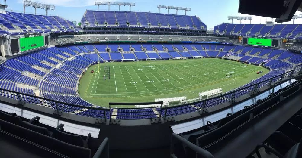 Baltimore Ravens Panoramic Picture - M&T Bank Stadium NFL Fan