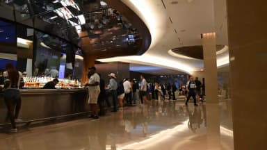 Owners Club premium bar & lounge.