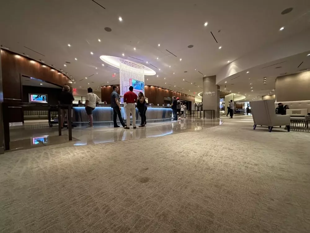 Optum Club bar and lounge.