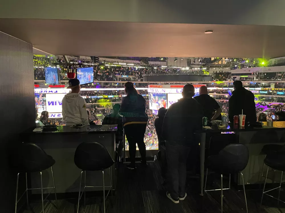 Interior of the suites provide plenty of private space