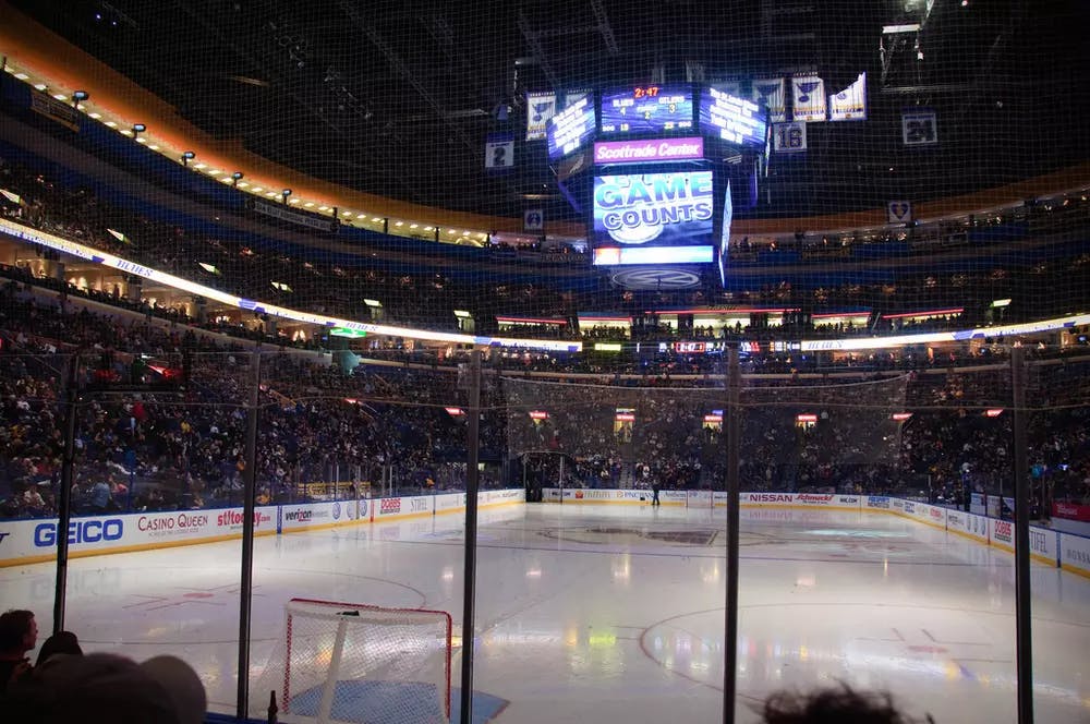 St. Louis Blues Arena now called Enterprise Center - Sports