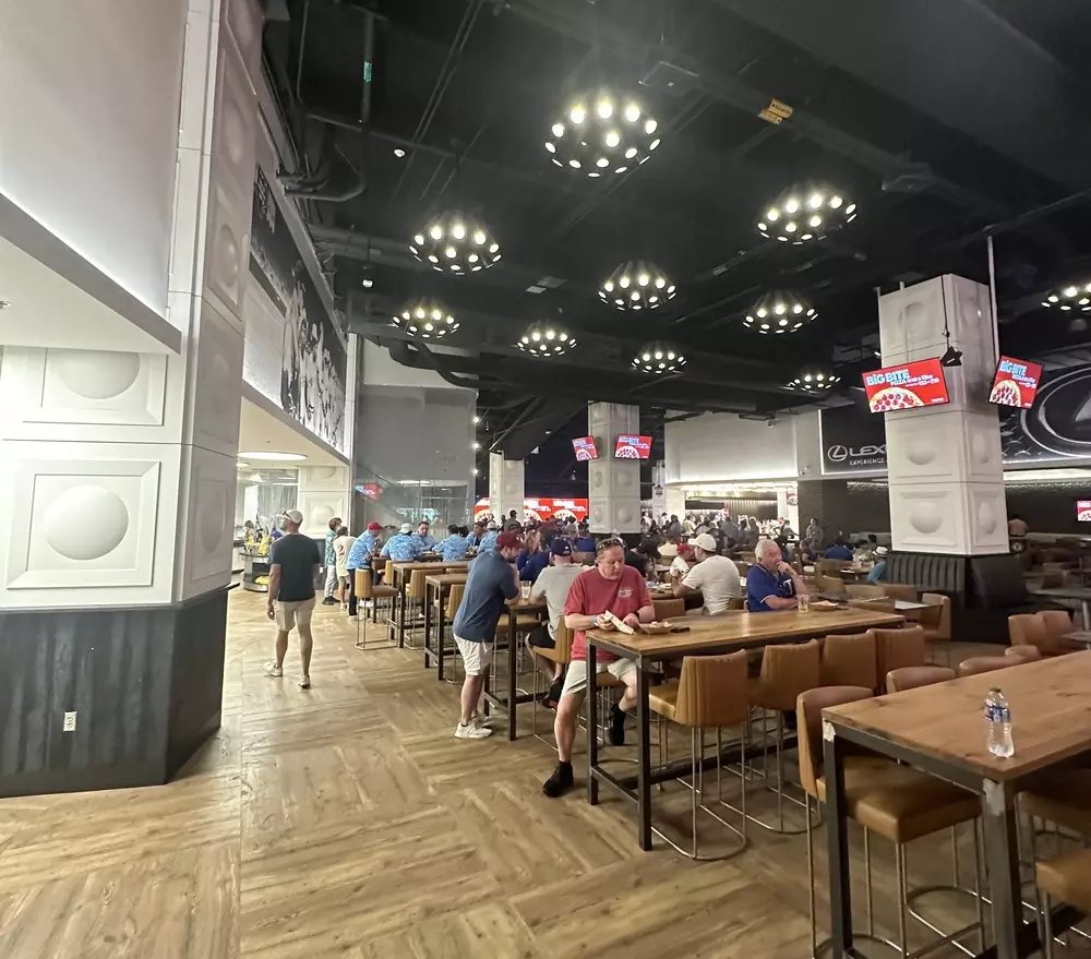 Spacious seating to enjoy the all-inclusive Lexus Club before, during and after the ballgame.