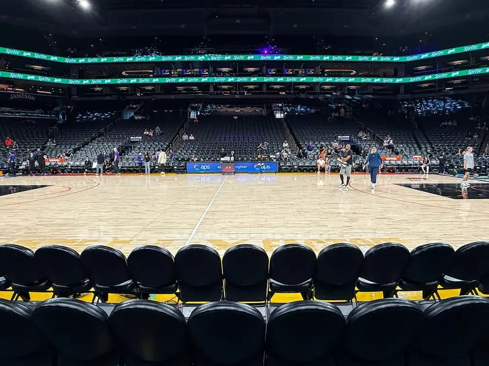 Courtside 108, Row A representative photo