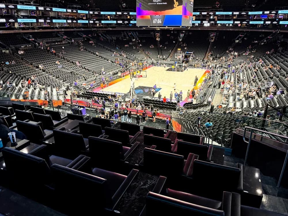 North Club 120, Row 25C representative photo