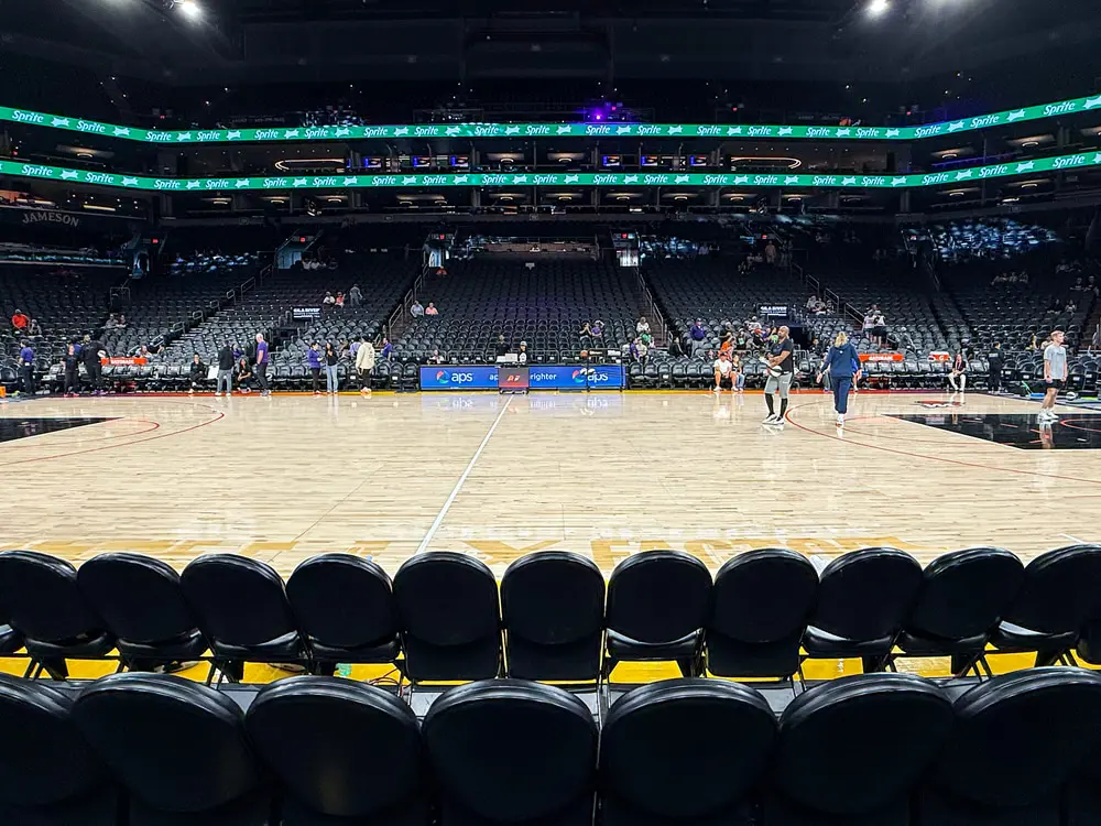 Courtside 120, Row D representative photo