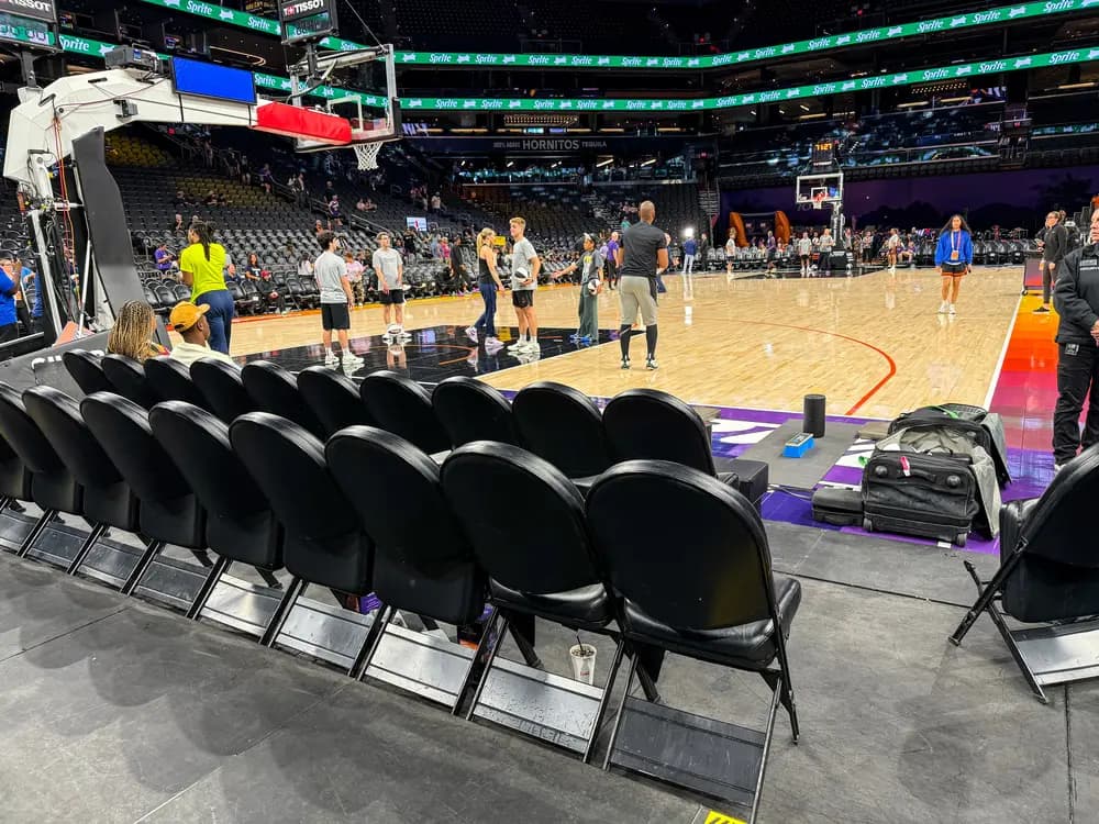 Courtside 120, Row D representative photo