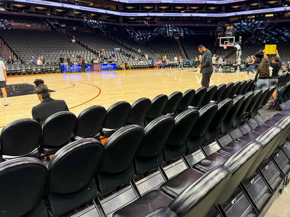 Courtside 120, Row D representative photo