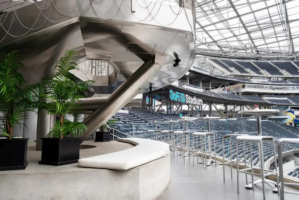 Ultra Club Deck Suite, Barstool Seats representative photo