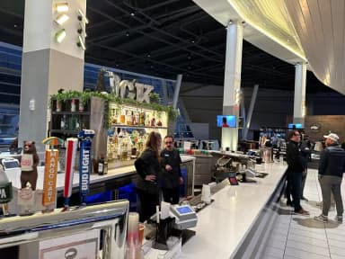 Full Liquor bar located directly behind Loge Box seating