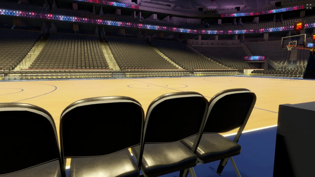 Courtside 126, Row 2