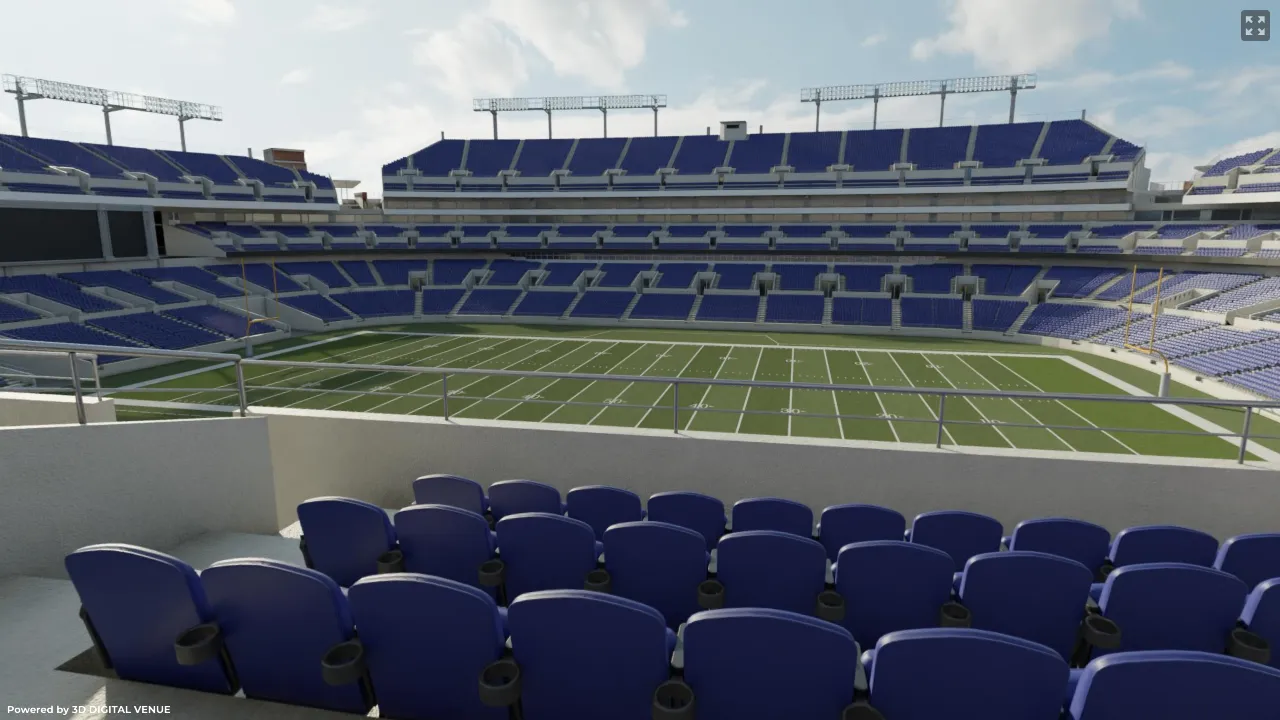 Club Level 252, Row 3