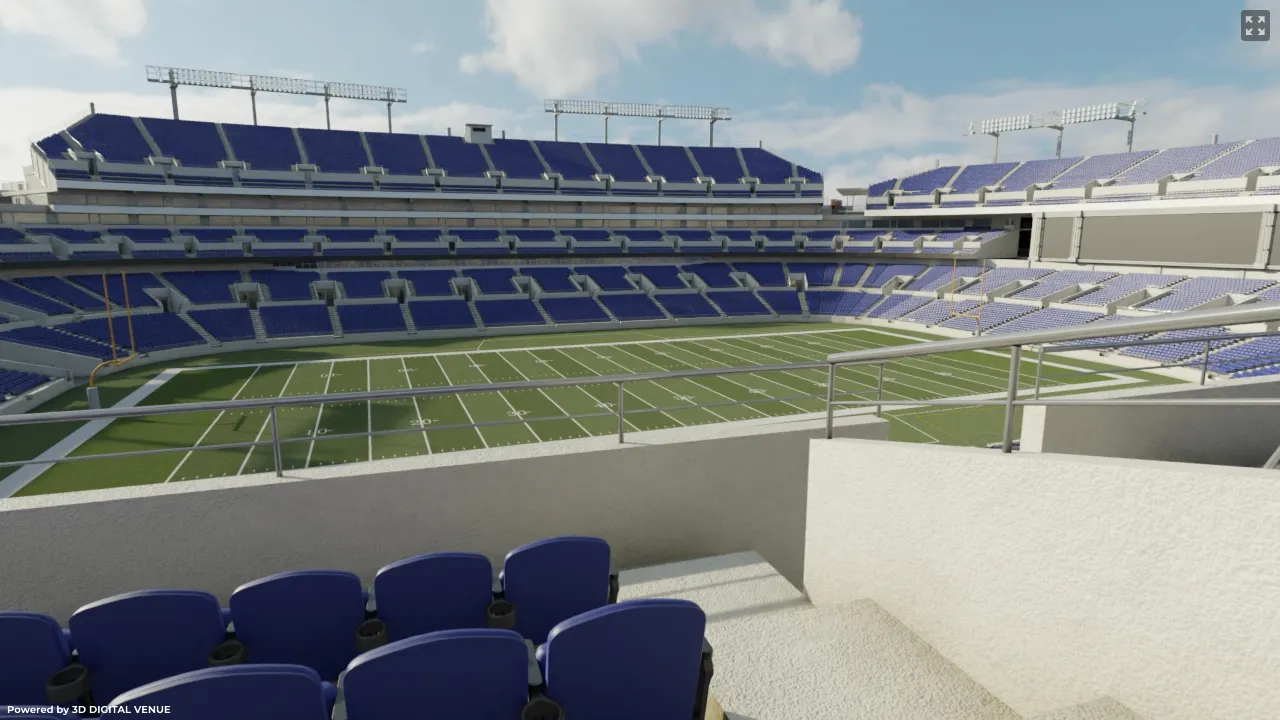 Club Level 201, Row 3