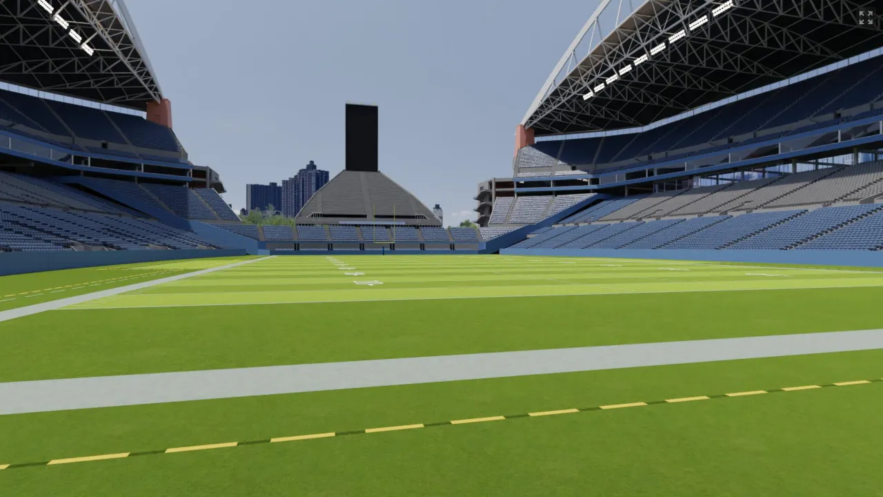 Field Seats 124, Row 1