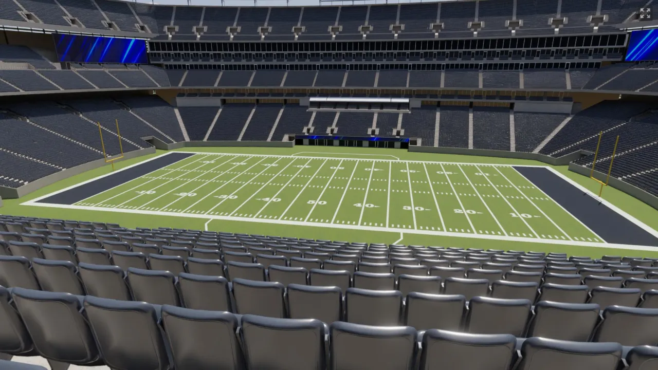 West Mezzanine Club 237, Row 5