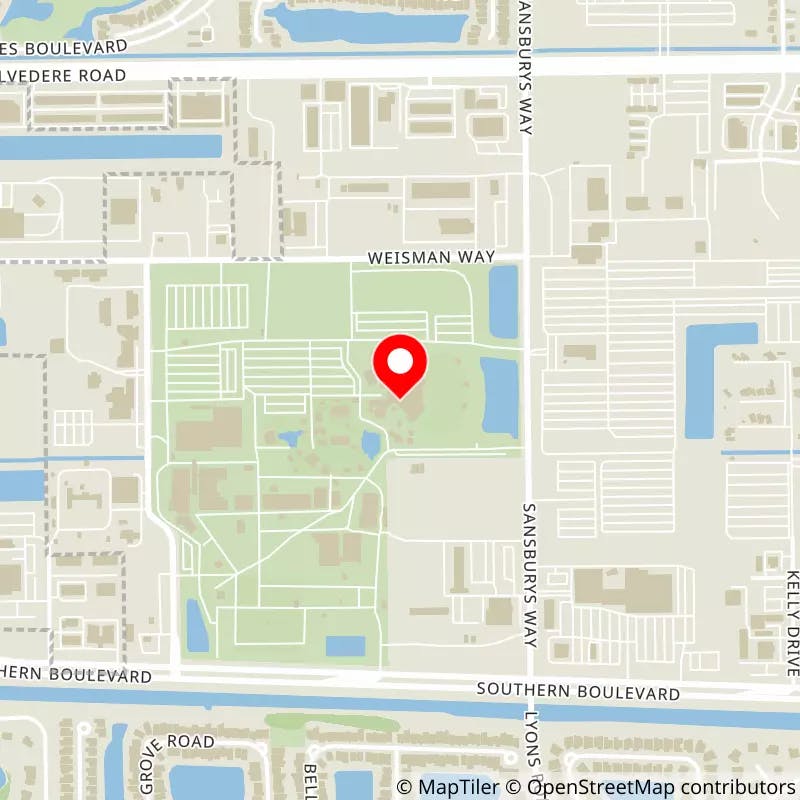 Map of iTHINK Financial Amphitheatre's location