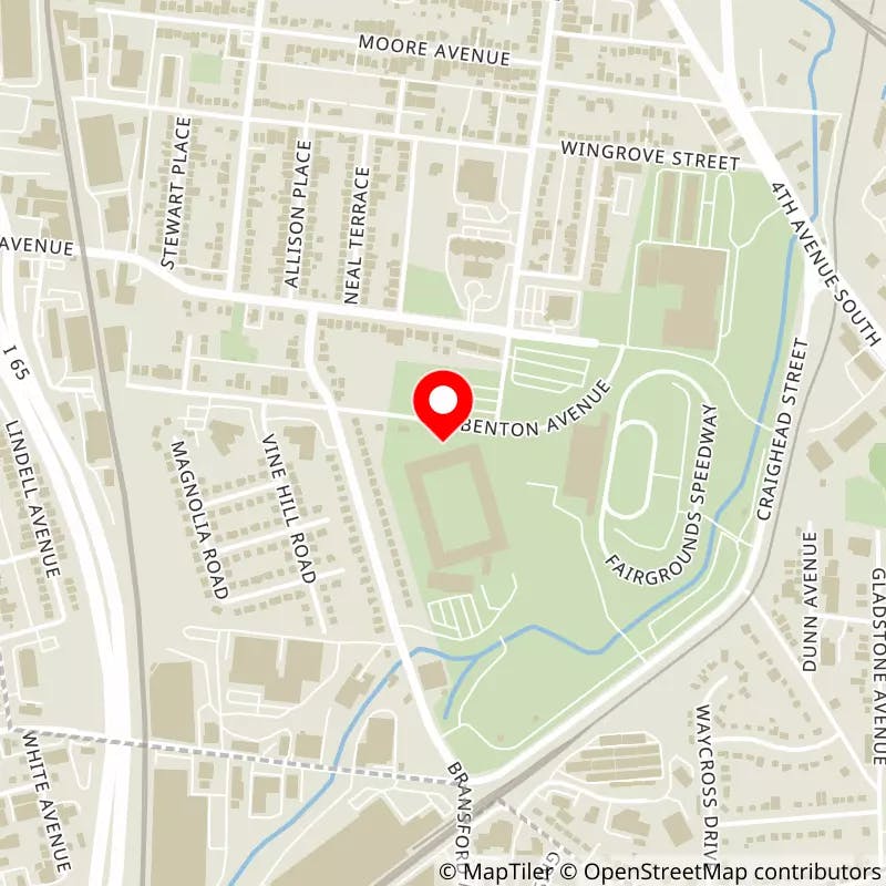 Map of GEODIS Park's location