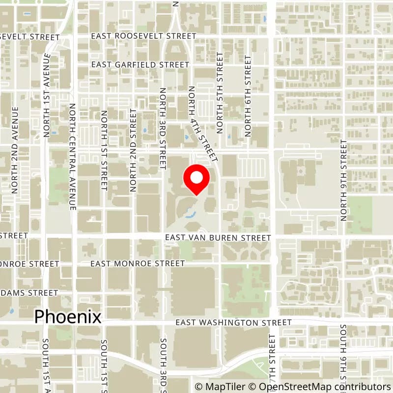 Map of Chase Field's location