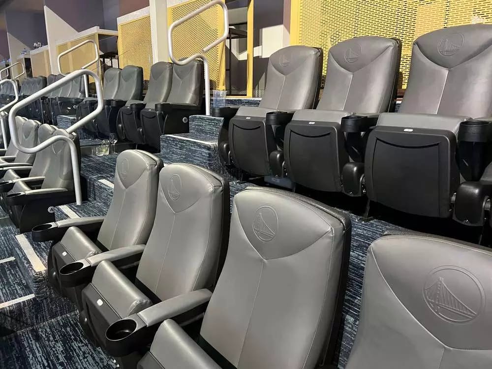 Chase Center Club Suite Seats