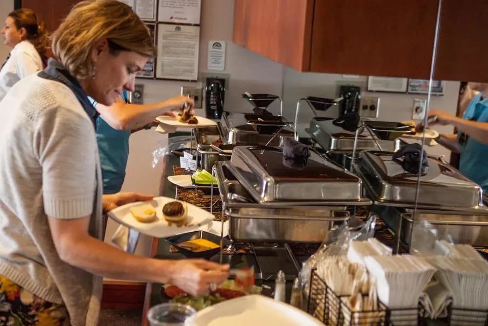 Catering at Coors Field available thru Aramark