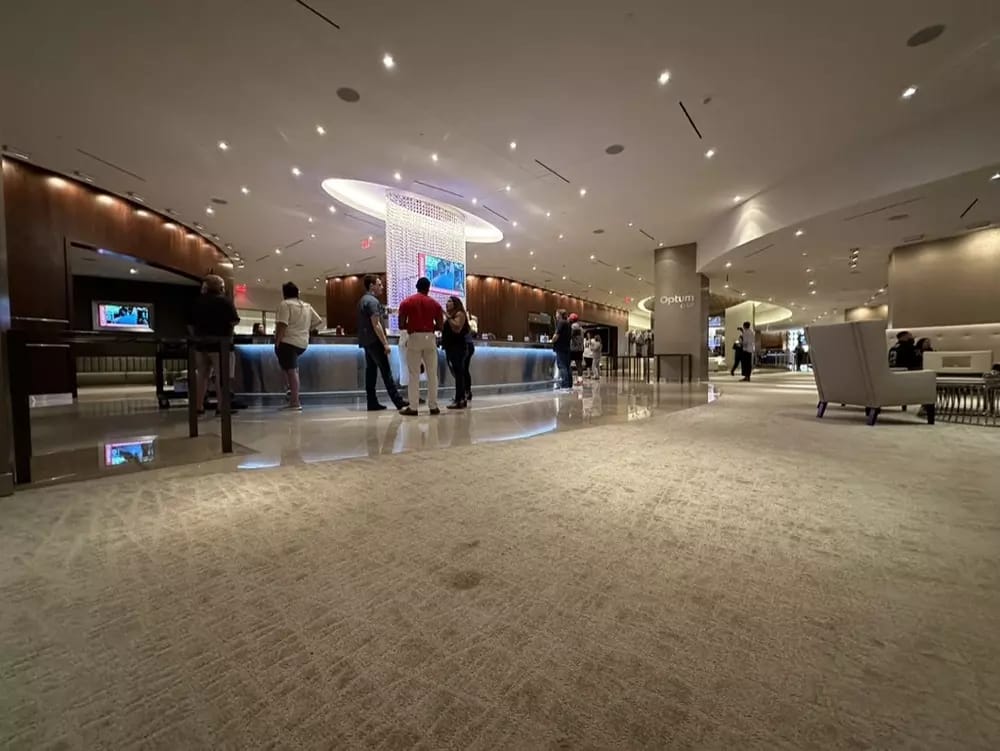 Optum Club bar and lounge.