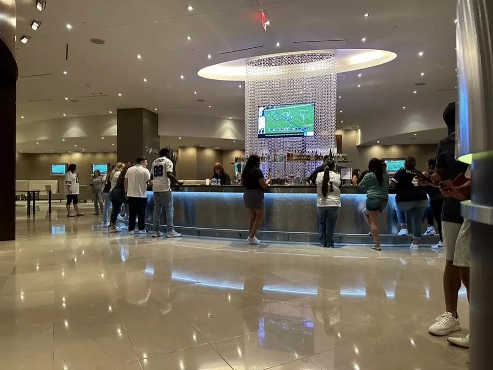 Optum Club premium bar.