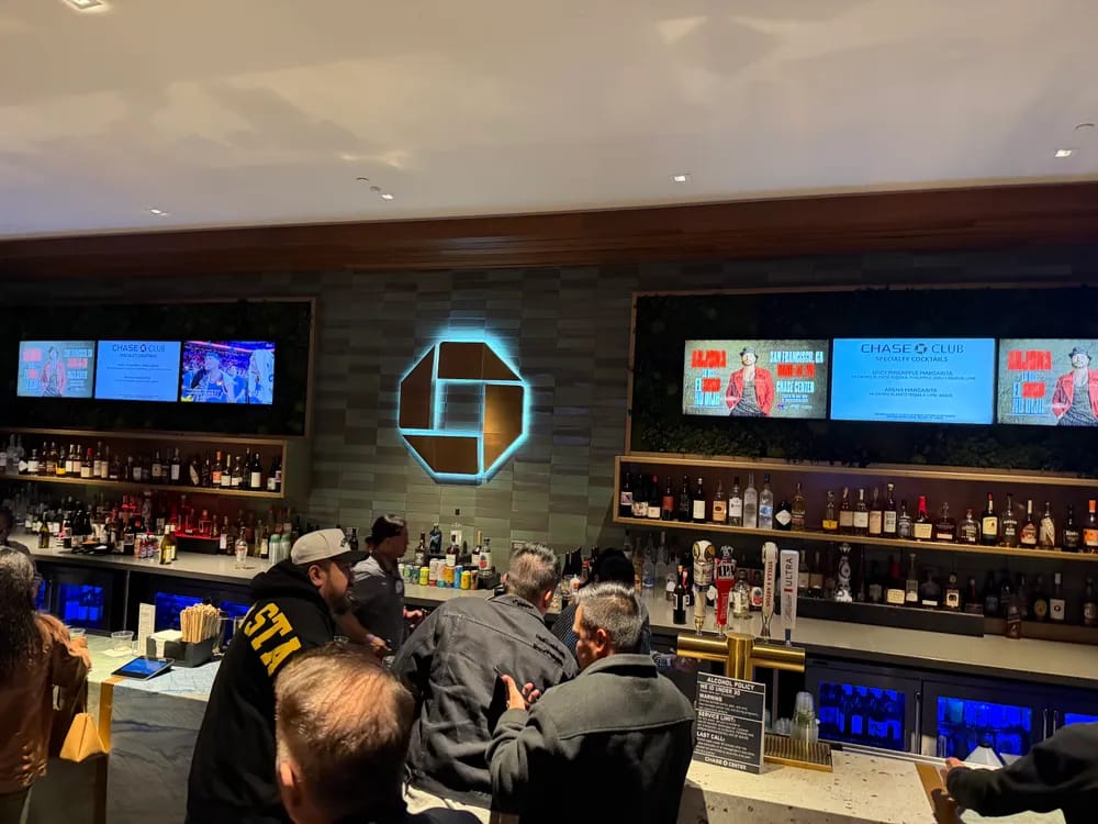 Full bar with custom cocktails, beer, wines all included. Premium liquor available for purchase.