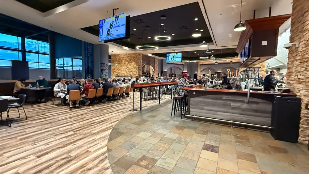 Club-level restaurant