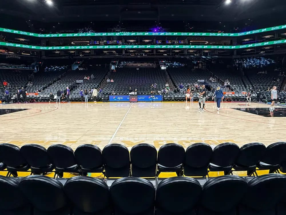 Courtside 120, Row B representative photo