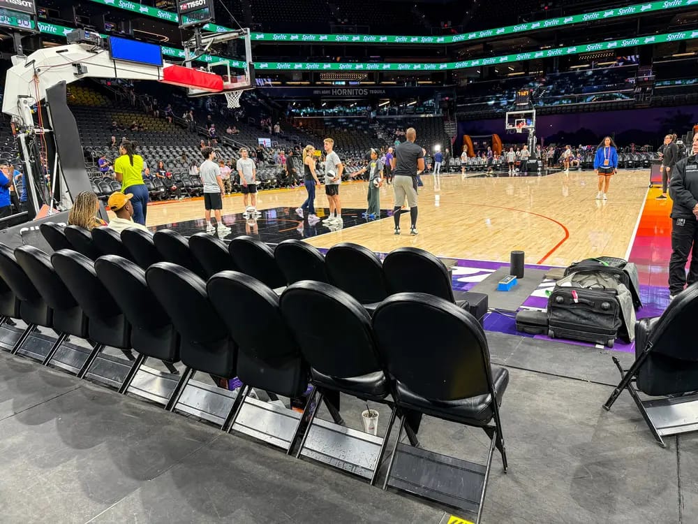 Courtside 115, Row C representative photo