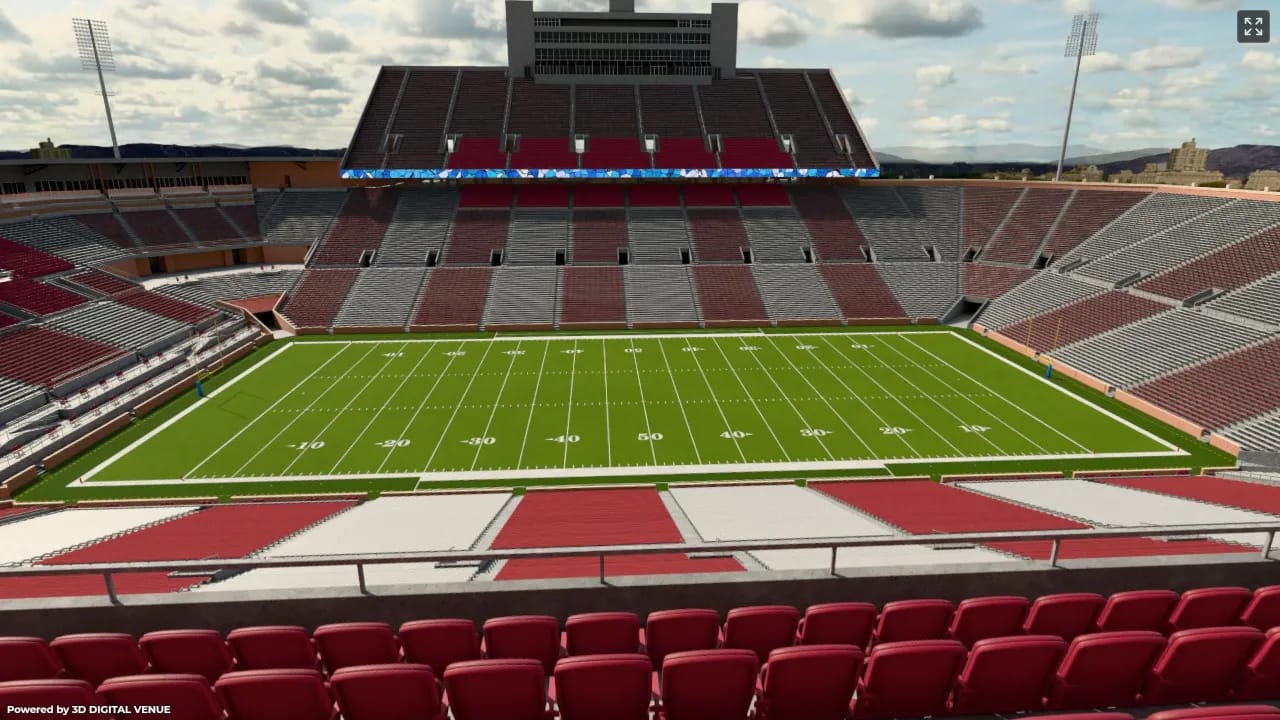 East Stadium Club 130, Row 1