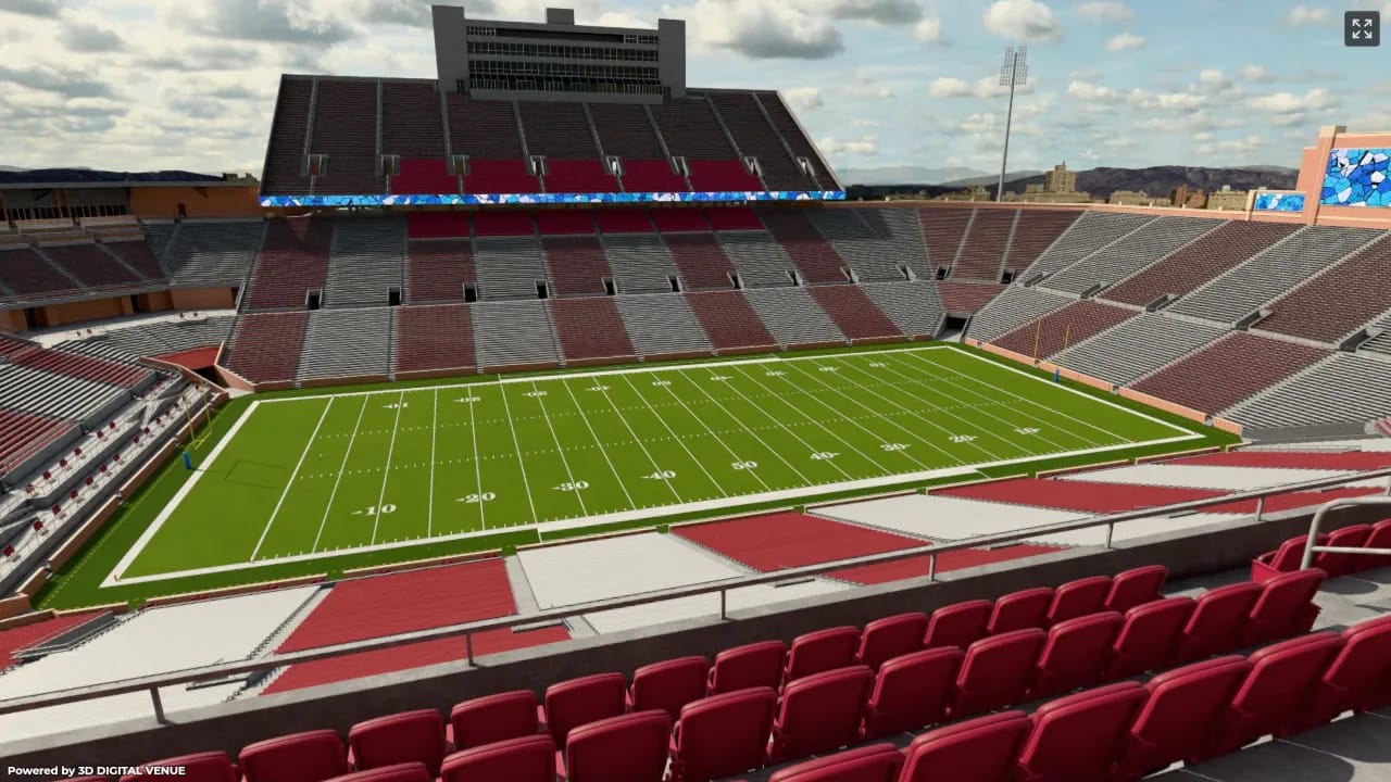 East Stadium Club 132, Row 3