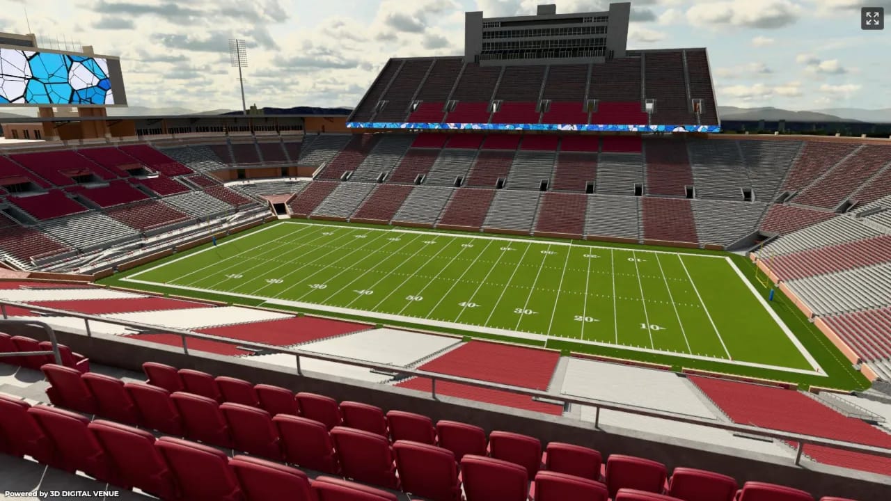 East Stadium Club 127, Row 2