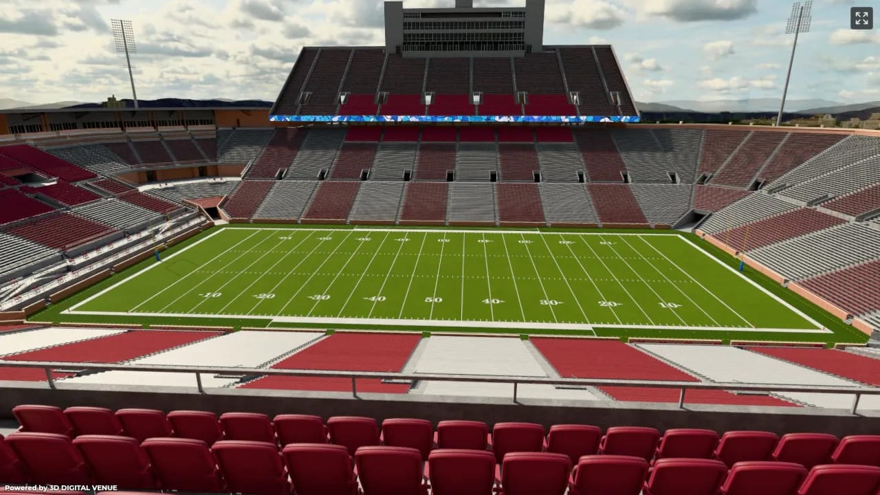 East Stadium Club 129, Row 6
