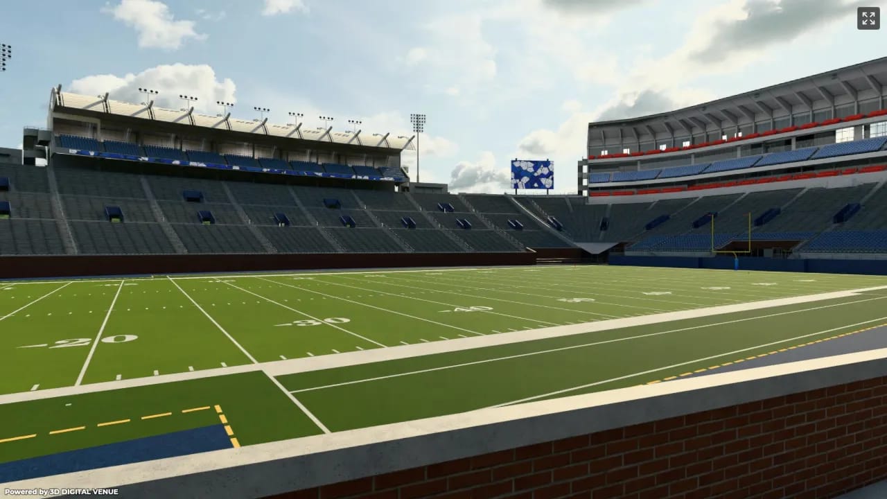 Section G, Row A