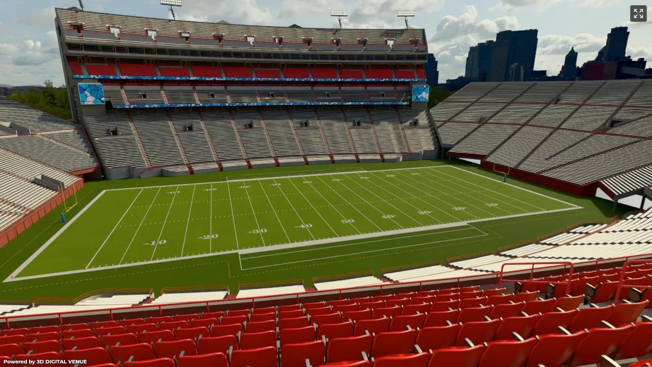 Row Tem Washington Huskies at Nebraska Cornhuskers Football | Club 228, Row 6 ...