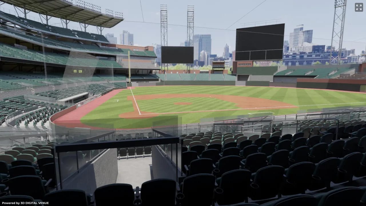 Executive Seats 123, Row 4