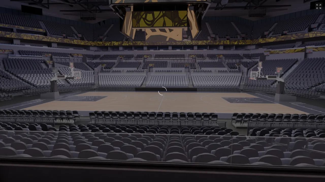 Courtside Box 4, Row 14