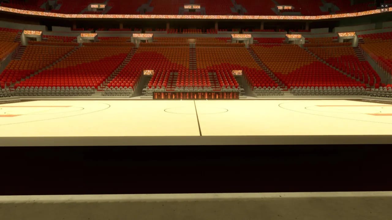 Courtside South, Row AA