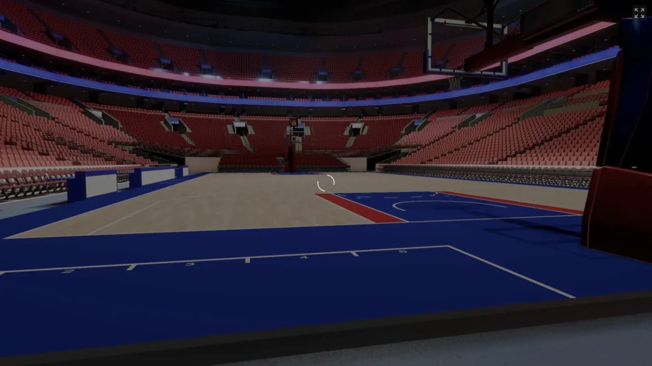 Courtside South, Row 1