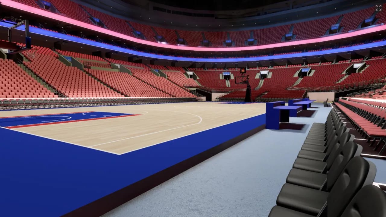 Courtside West, Row 1