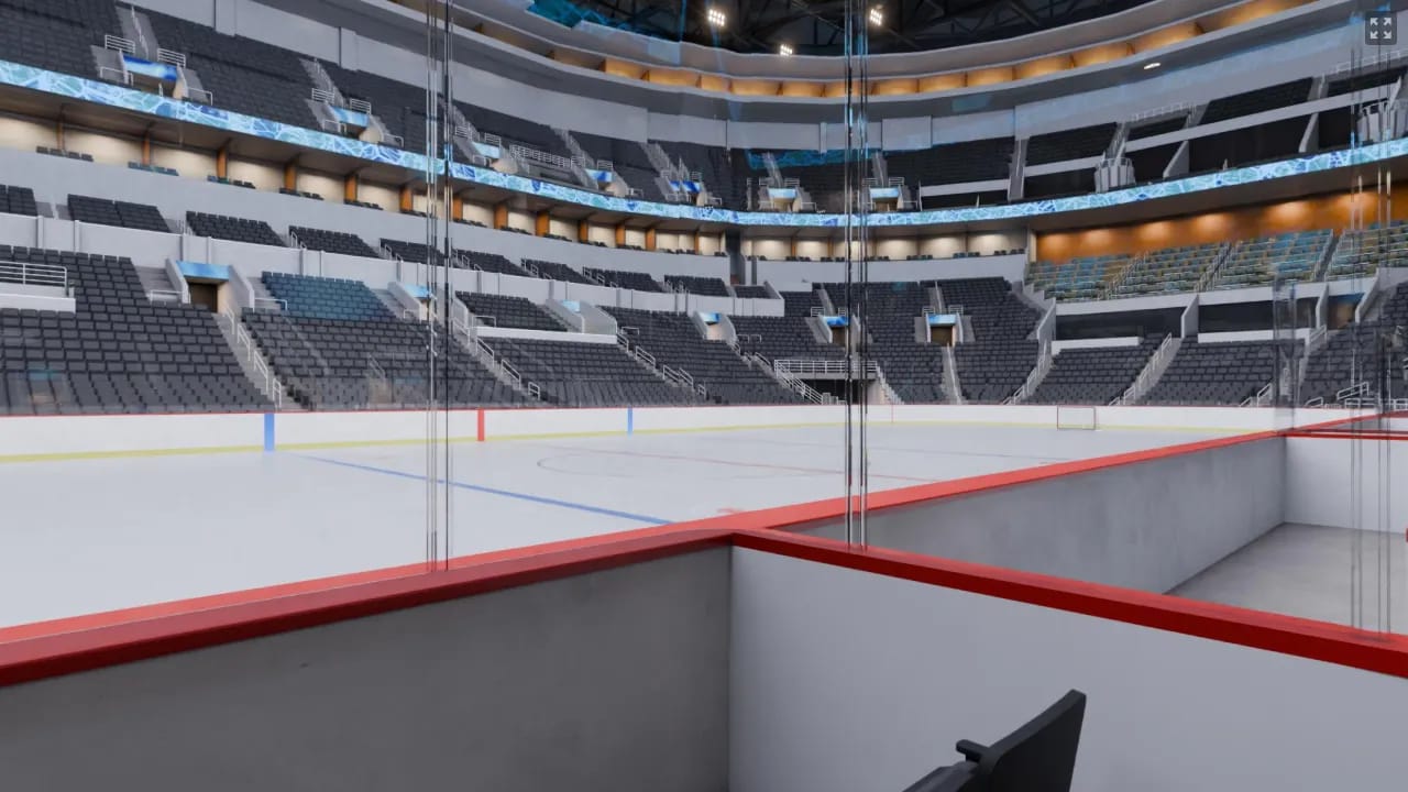 Rinkside Club 104, Row B