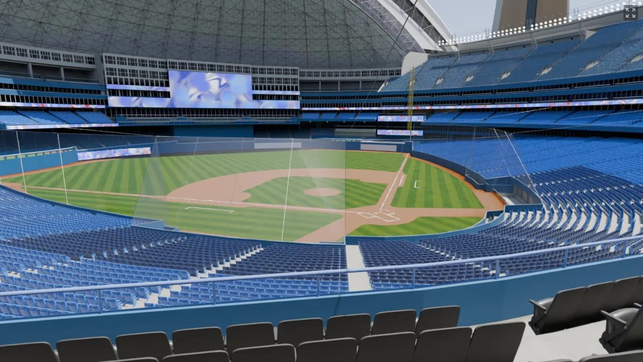 TD Clubhouse 227A, Row 1