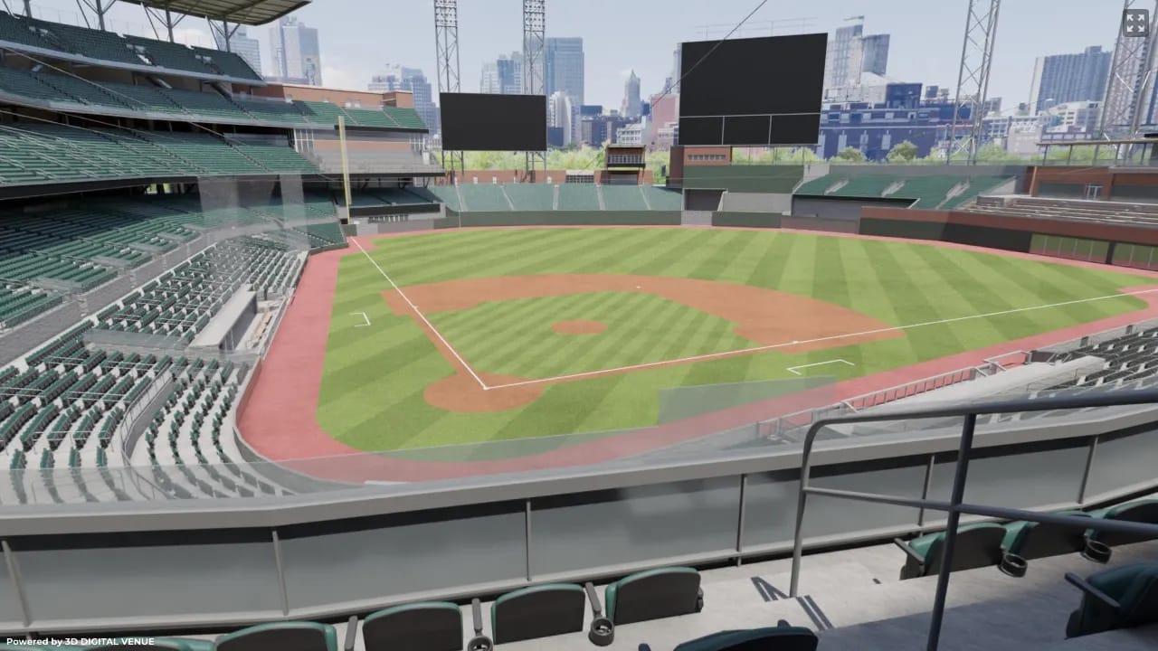 Xfinity Club 224, Row 1
