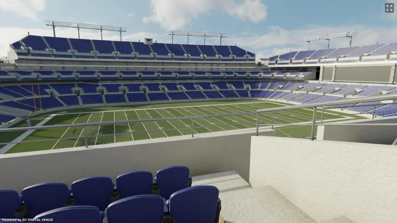 Club Level 201, Row 3