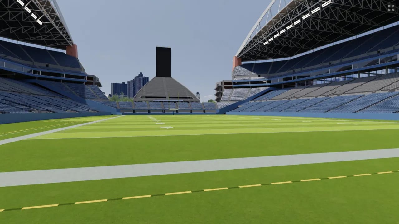 Field Seats 124, Row 1