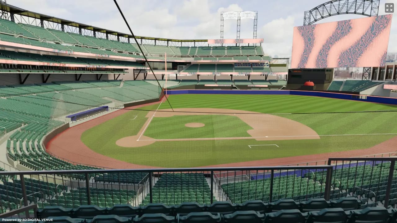 Section 115, Row 3