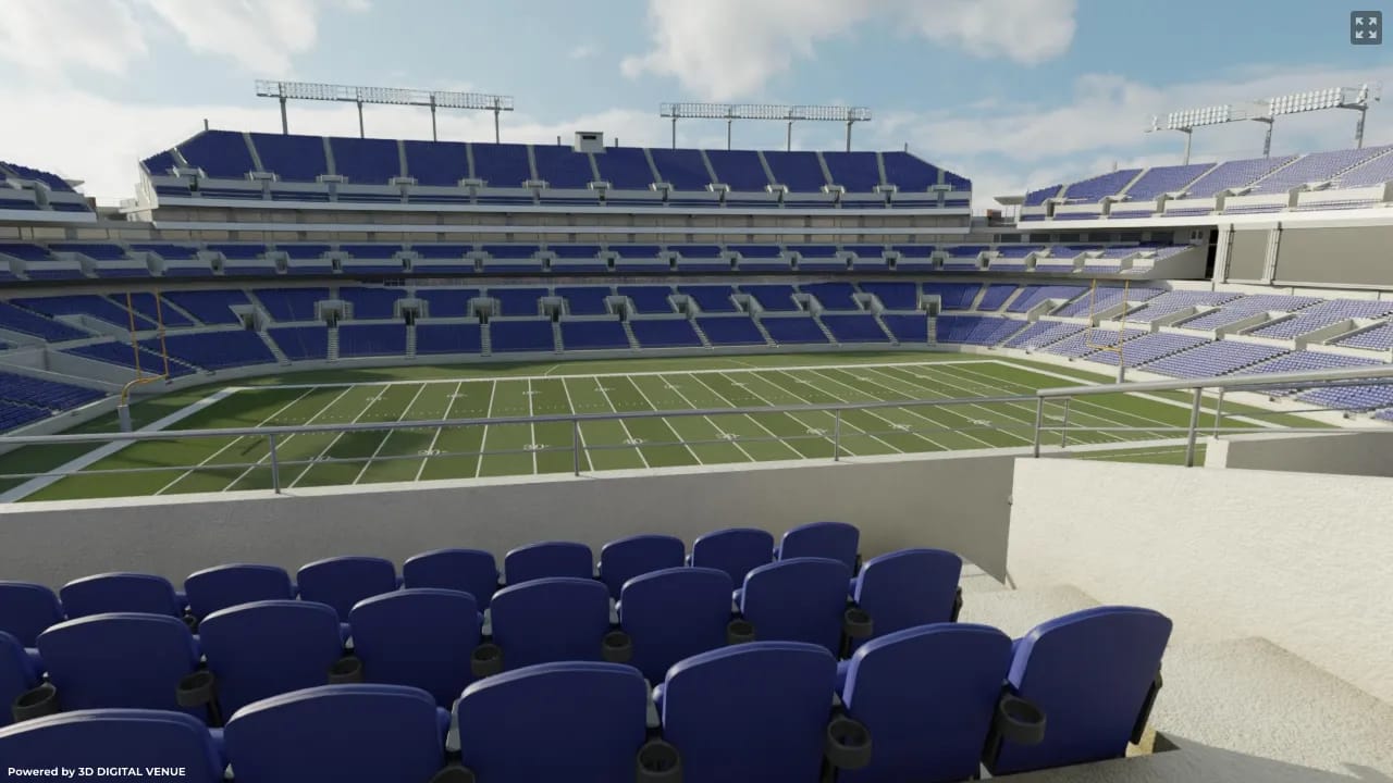 Club Level 201, Row 8